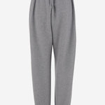 PANTALONI DA JOGGING IN MISTO COTONE 6252K21067 LIGHTGREYMELANGE CARVEN 
