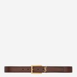 CINTURA IN PELLE CASSANDRE 789588 AAFOC2955 SAINT LAURENT 