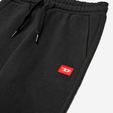 PANTALONI PXGIN IN COTONE CON LOGO J02661 0GEADK900 DIESEL KIDS 