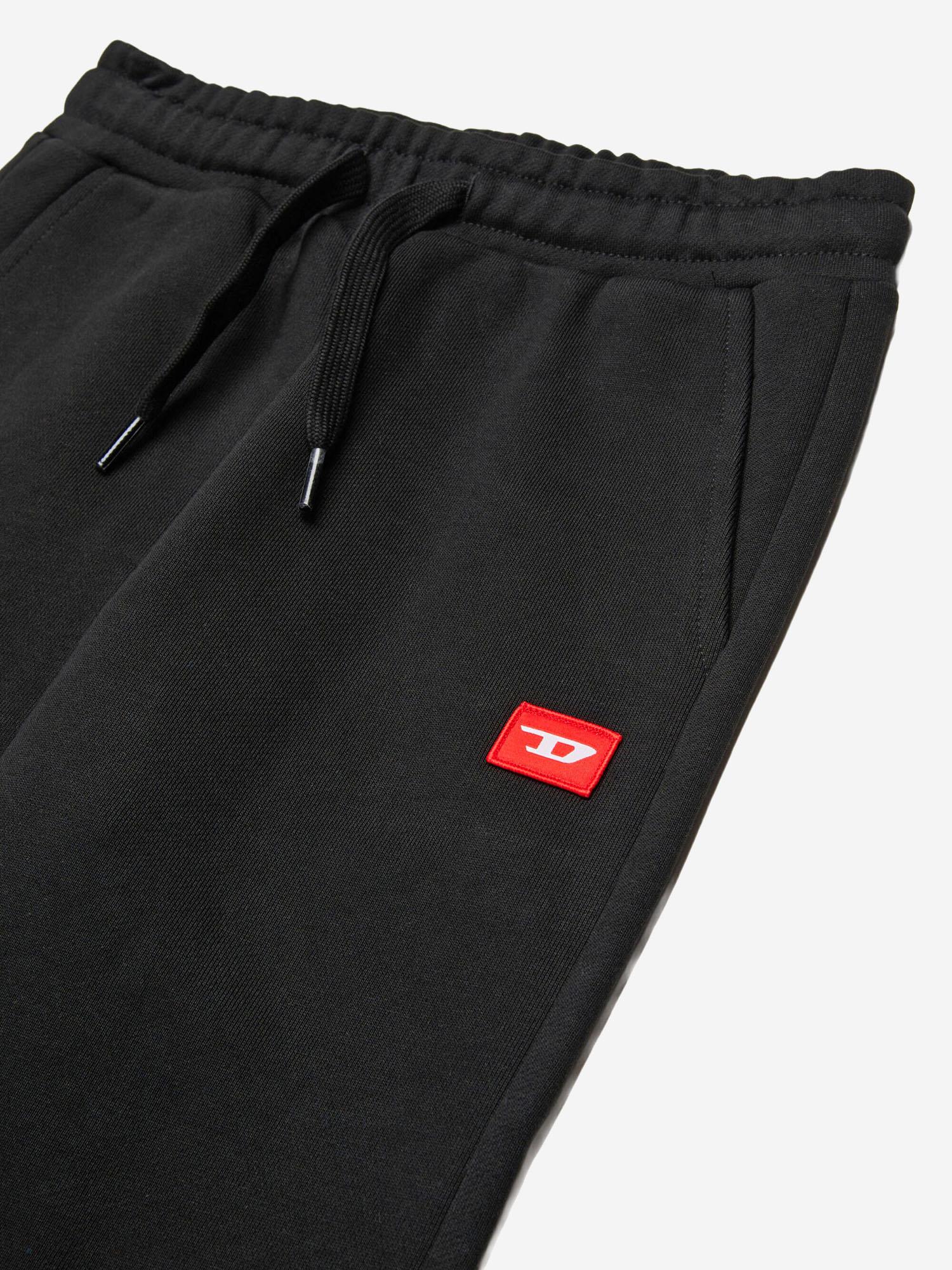 PANTALONI PXGIN IN COTONE CON LOGO J02661 0GEADK900 DIESEL KIDS 