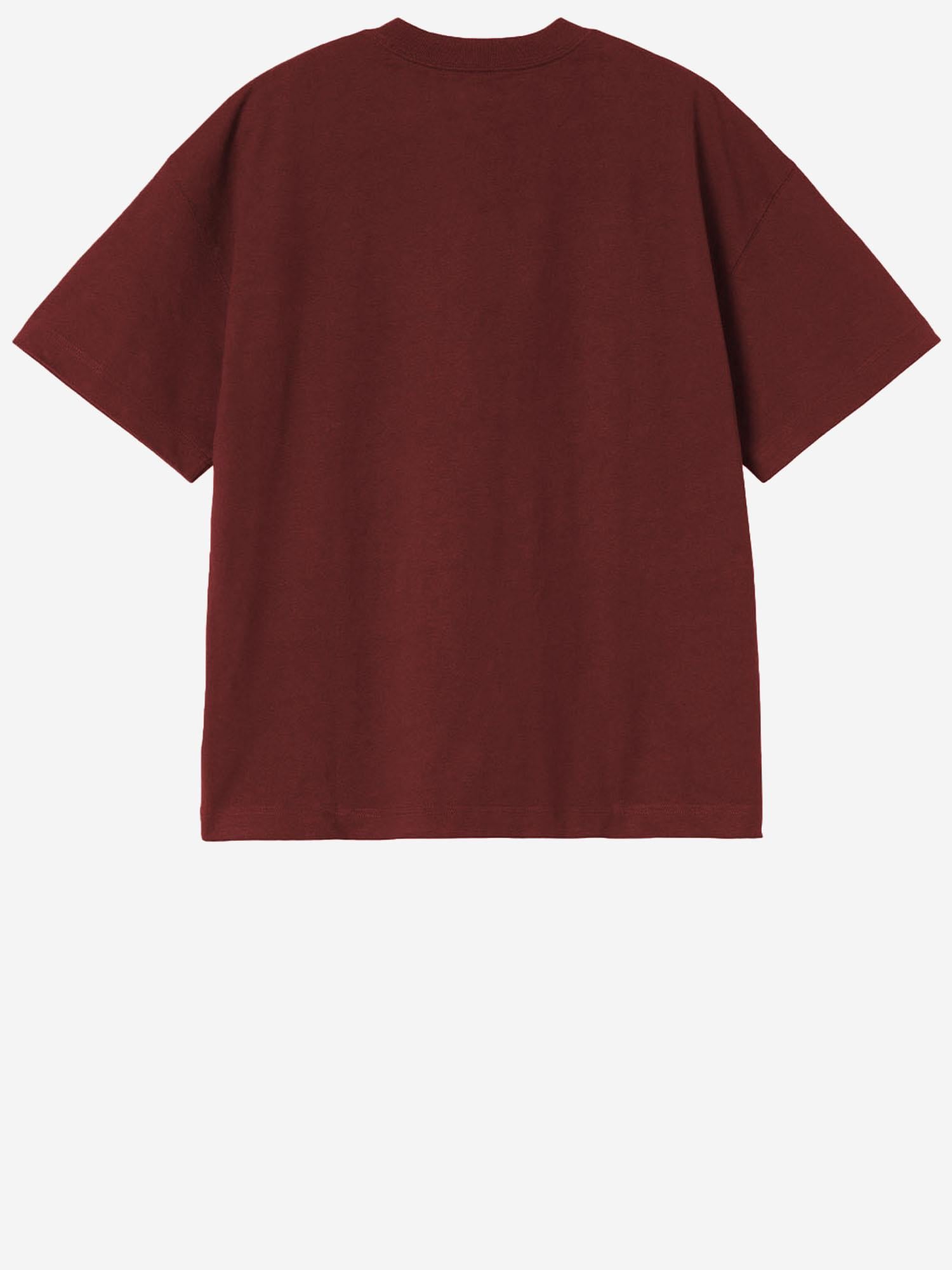 T-SHIRT IN COTONE CON LOGO I035523 H8XX CARHARTT WIP 