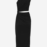 ABITO IN JERSEY DI VISCOSA EFFETTO CRÊPE 812325 V4YX01000 BOTTEGA VENETA 