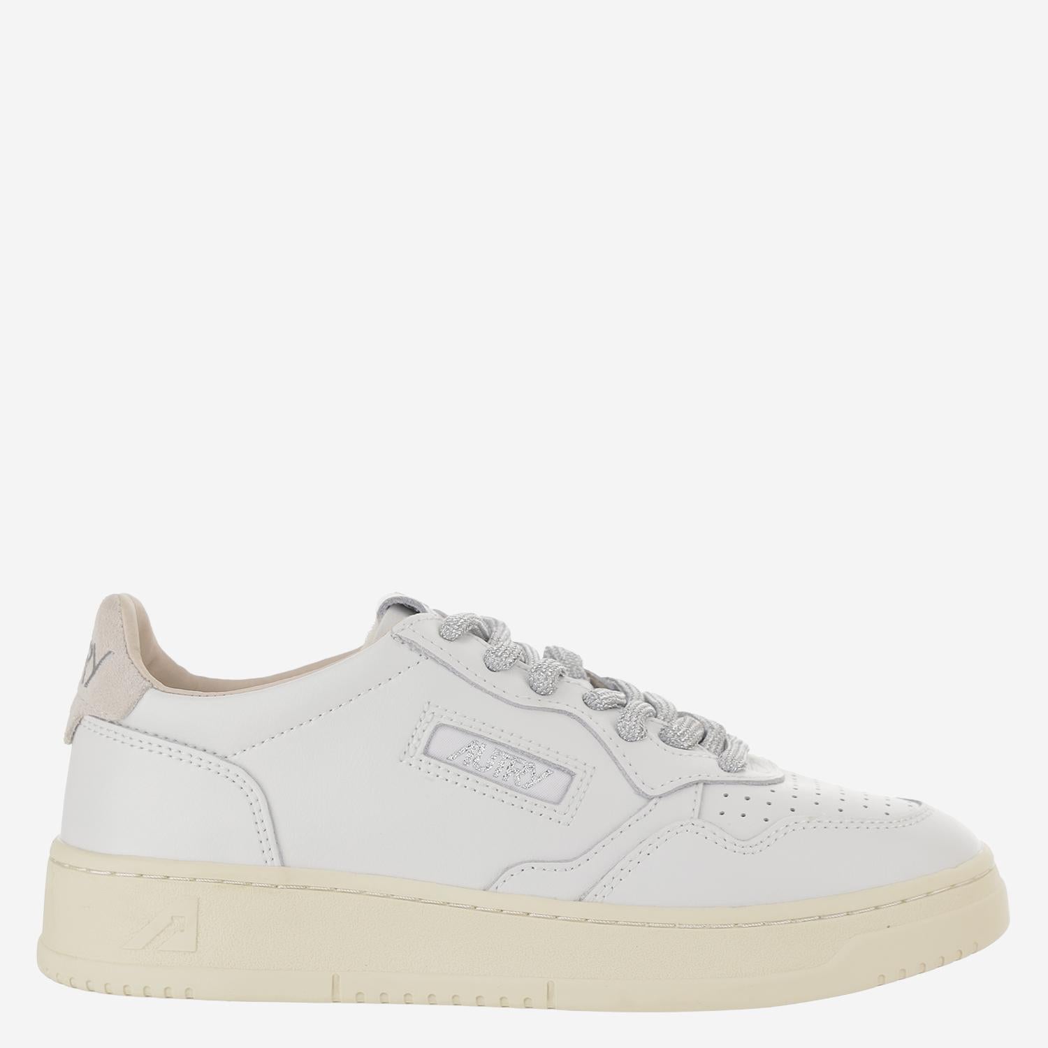 SNEAKERS MEDALIST LOW AULWSW02 LEATSWOLLWHTSILV AUTRY 