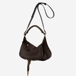 BORSA A SPALLA MARCIE PICCOLA IN PELLE SCAMOSCIATA CH26SS882P37 24X CHLOE 