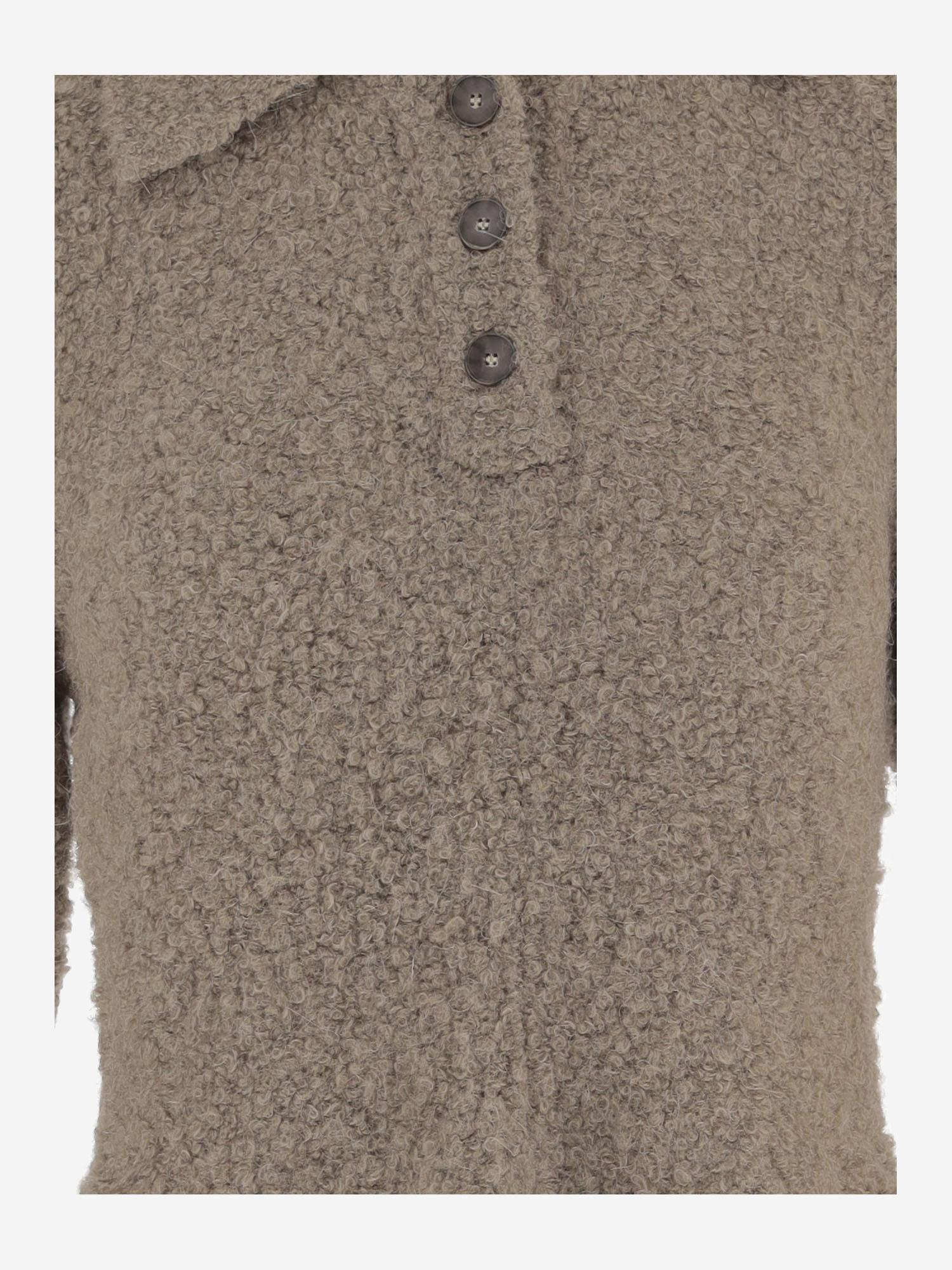 ABITO IN MISTO LANA CON COLLETTO 21879 516 THE.GARMENT 