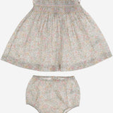 Set abito Eleanore in cotone S05XDRW00004 523B BONPOINT KIDS 