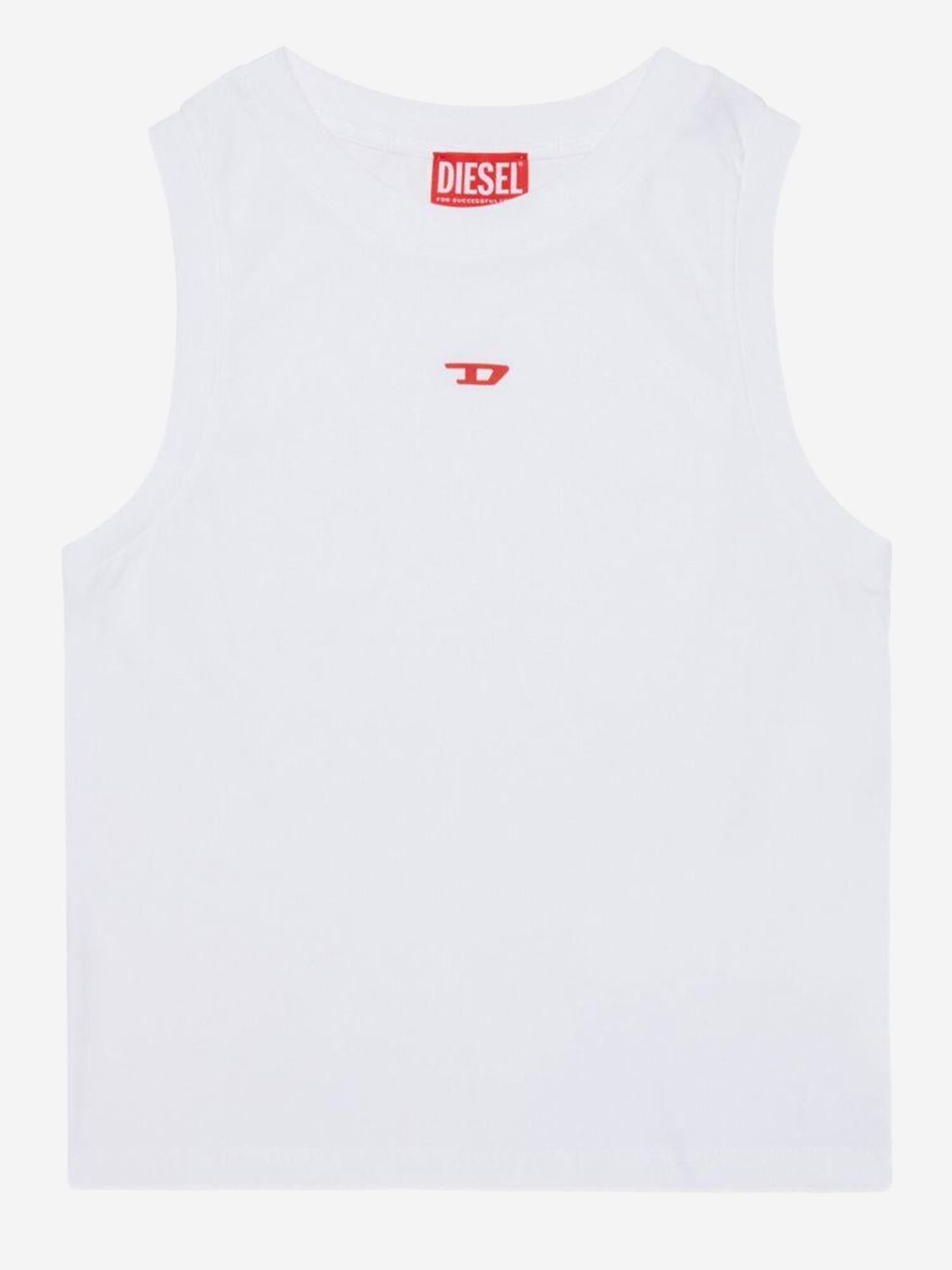 TANK TOP MTIARDY IN COTONE J02741 00YI9K100 DIESEL KIDS 