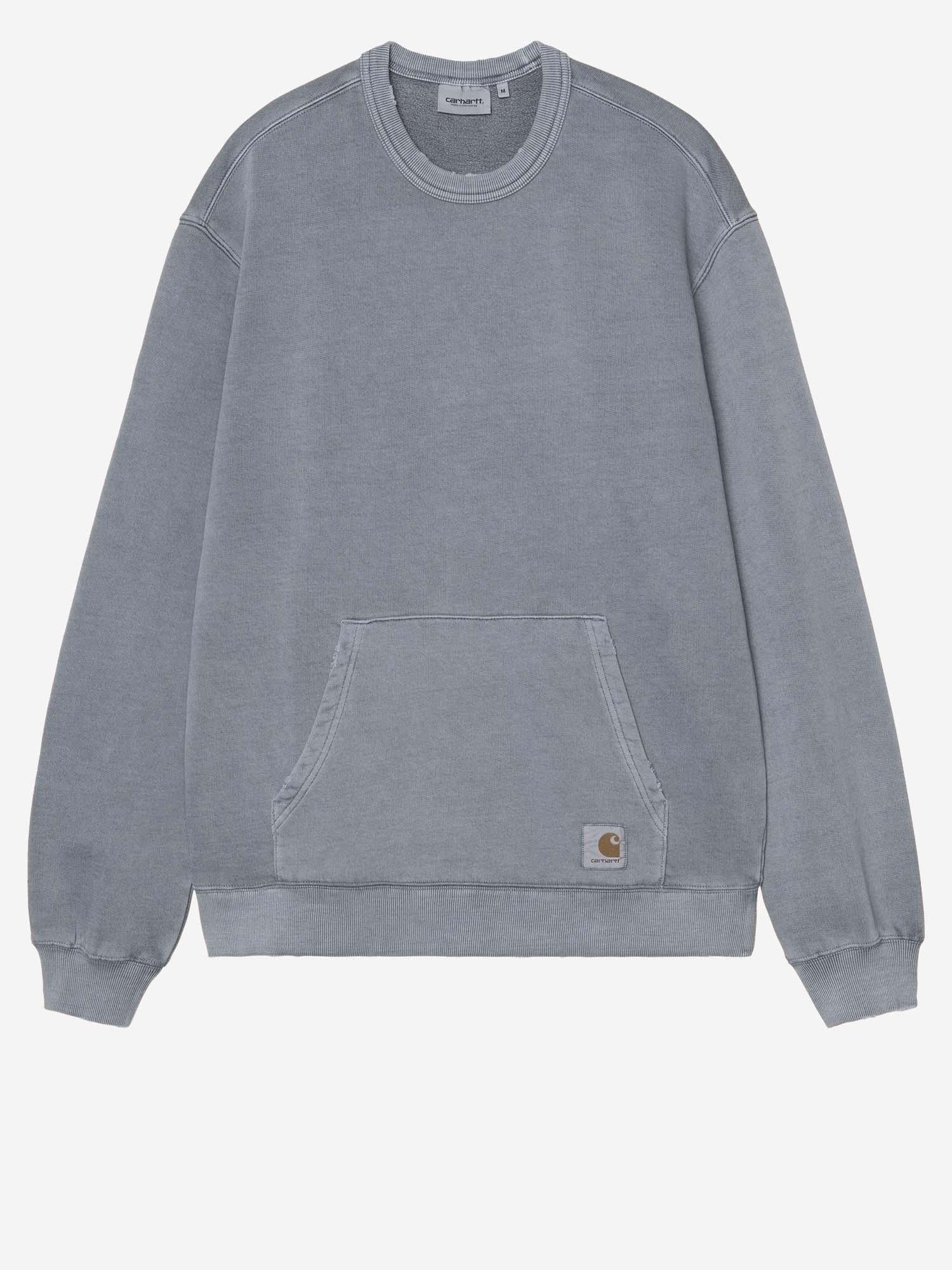 FELPA TRION IN COTONE CON LOGO I036054 3GBB7 CARHARTT WIP 