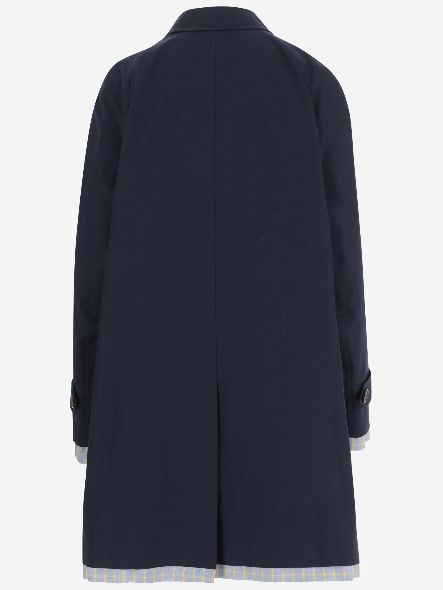 CAPPOTTO IN COTONE CON LOGO MS2143 1BMSF0V41 MIU MIU 