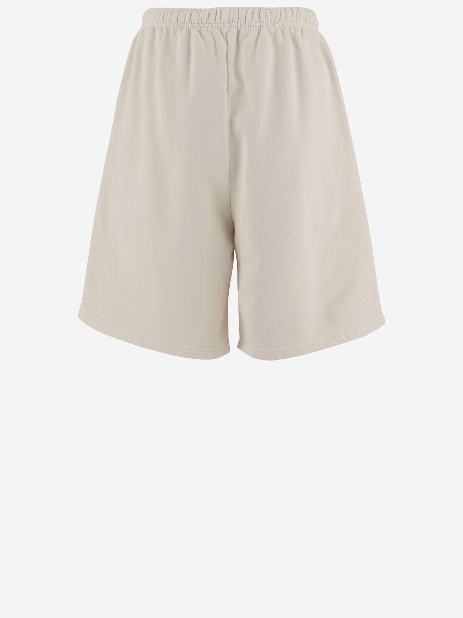 PANTALONI CORTI IN COTONE CON LOGO WCJSY0182 065 WILLY CHAVARRIA 