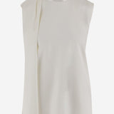 TOP IN RASO DI SETA STRETCH 871259 V6KR09000 BOTTEGA VENETA 