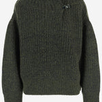 Maglione in misto lana con charm 011229 2725613 DRIES VAN NOTEN 