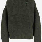 Maglione in misto lana con charm 011229 2725613 DRIES VAN NOTEN 