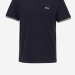 T-SHIRT IN COTONE STRETCH CON LOGO 50521245 402 HUGO BOSS 