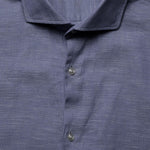 CAMICIA IN COTONE E LINO 50539775 413 HUGO BOSS 