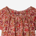 TOP IN COTONE CON MOTIVO FLOREALE S06GBLW00019 520 BONPOINT KIDS 