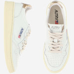 SNEAKERS LOW MEDALIST AULWLL06 LEATLEATWHTGOLD AUTRY 
