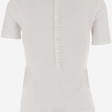 TOP IN COTONE CON BOTTONIERA POSTERIORE TSW00568AJ00189 100 JACQUEMUS 