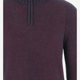 MAGLIA IN MISTO LANA CON ZIP AL COLLO K4138JW KB8 K-WAY 