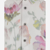 CAMICIA IN DENIM DI COTONE CON MOTIVO FLOREALE S359Y50XA0 2102 LOEWE 