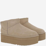 STIVALETTI CON PLATEAU CLASSIC ULTRA MINI 1135092 SAN UGG 