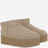 STIVALETTI CON PLATEAU CLASSIC ULTRA MINI 1135092 SAN UGG 