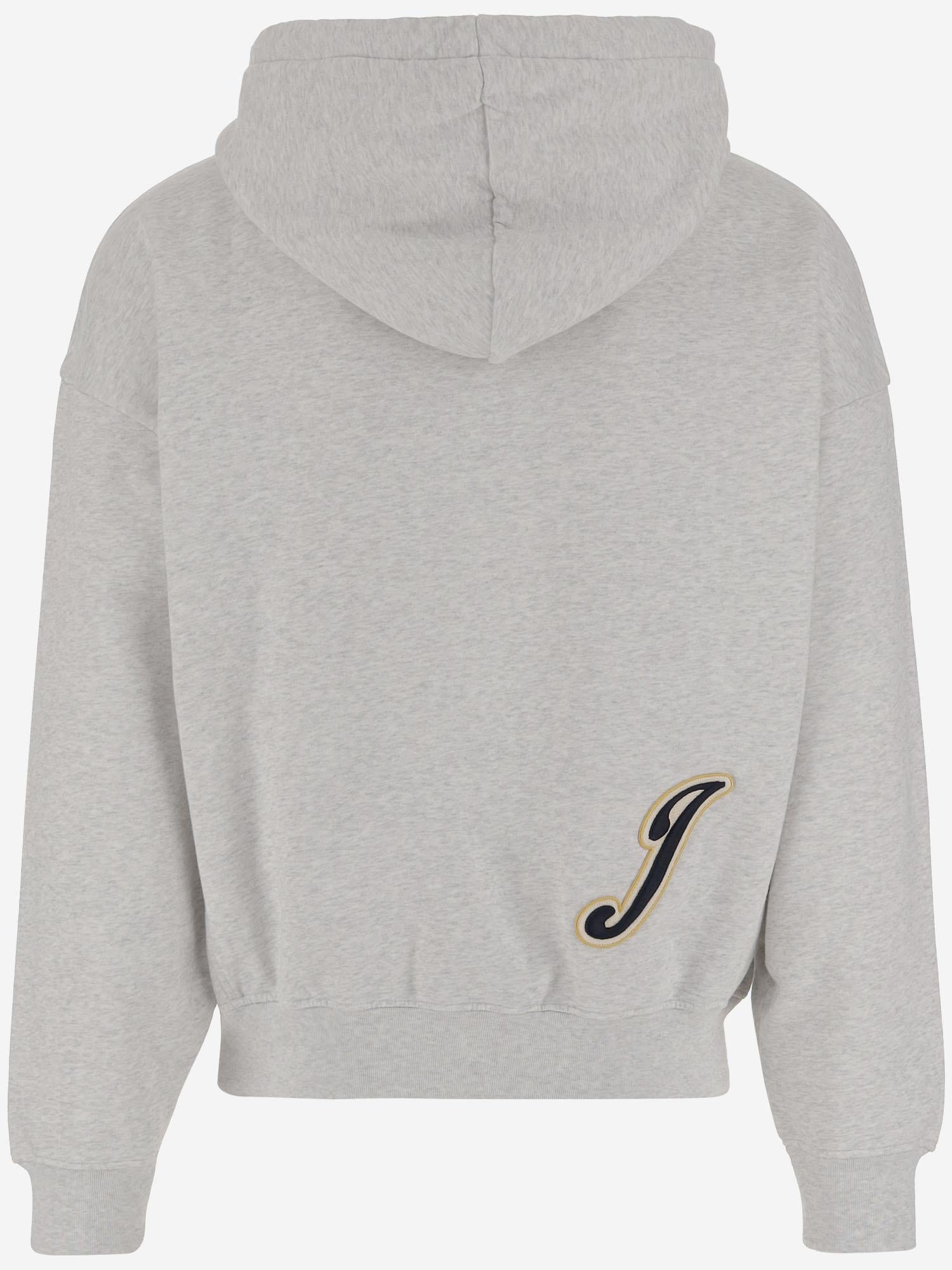 FELPA IN COTONE CON LOGO HOM00415AJ00126 9FI JACQUEMUS 
