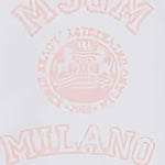 T-SHIRT IN COTONE CON LOGO S6MSJGTH024 178 MSGM KIDS 