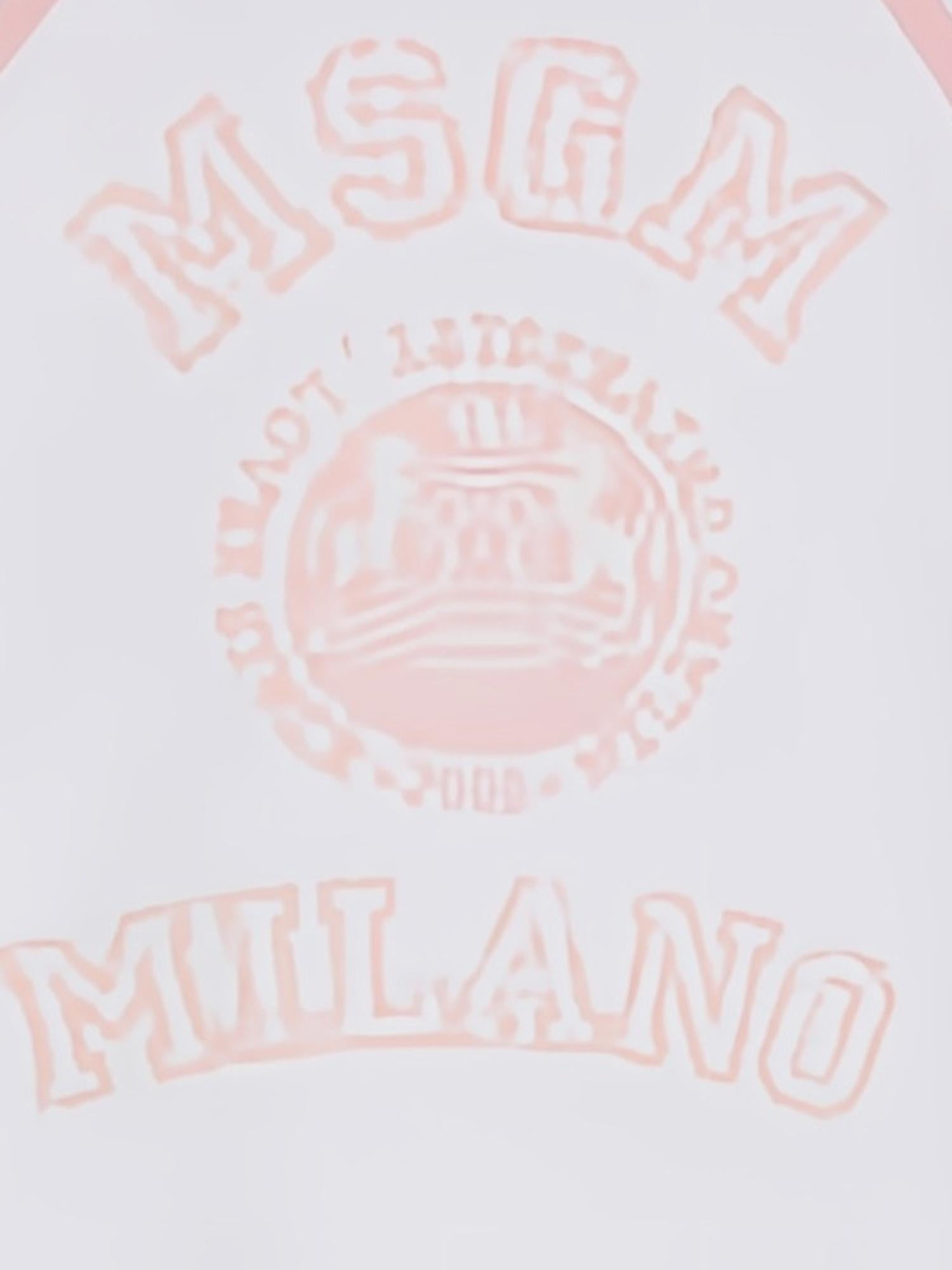 T-SHIRT IN COTONE CON LOGO S6MSJGTH024 178 MSGM KIDS 