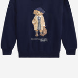 FELPA IN MISTO COTONE CON STAMPA POLO BEAR 312979037 001 POLO RALPH LAUREN KIDS 