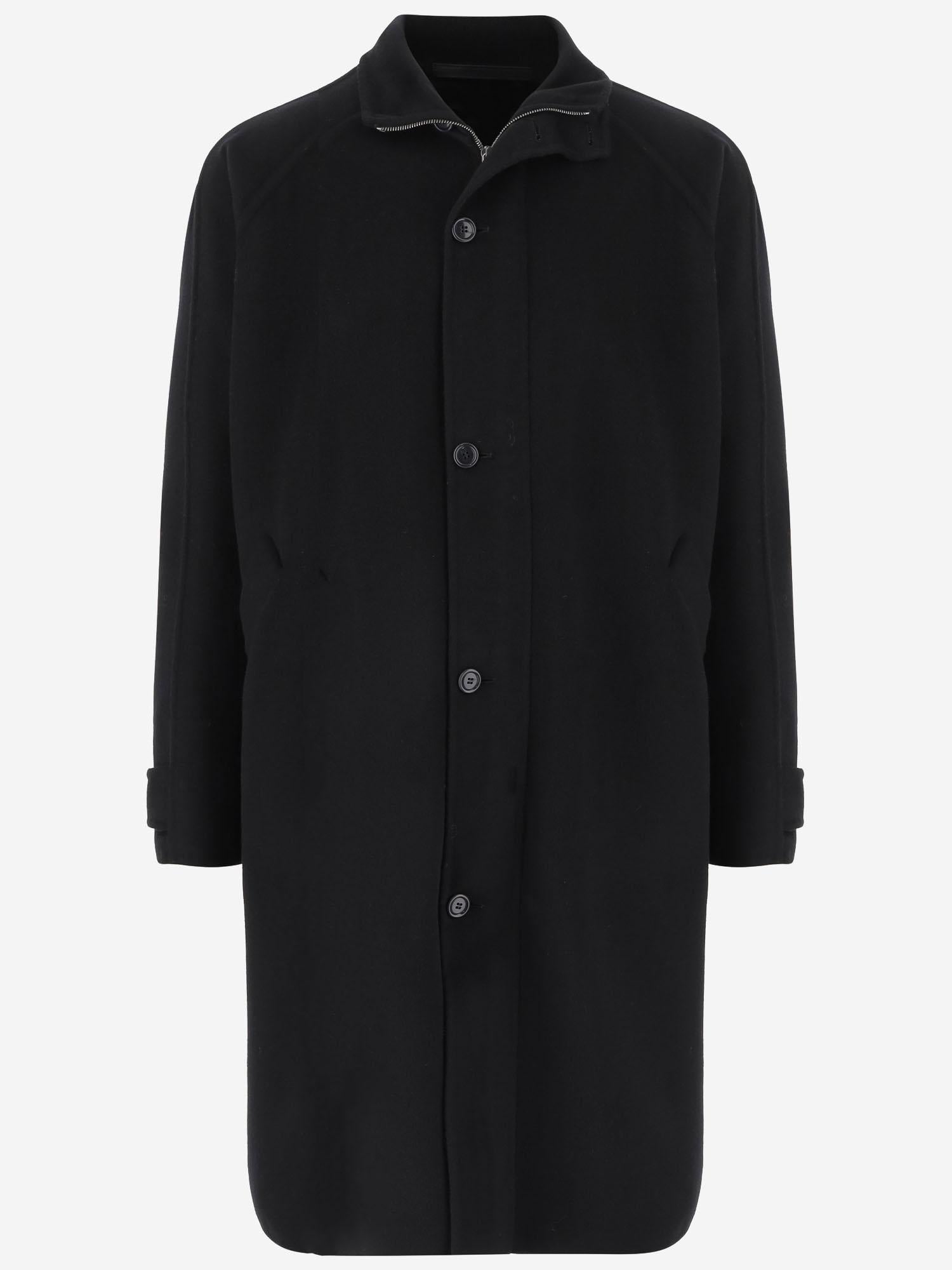 CAPPOTTO IN MISTO CASHMERE GM002277 TE10068UC001 GIORGIO ARMANI 