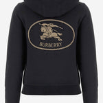 FELPA IN COTONE CON LOGO 8111669 BLACK BURBERRY 