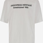 T-SHIRT IN COTONE CON LOGO S74GD1456 D20020100 DSQUARED2 