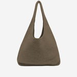 BORSA A SPALLA IN LANA E ALPACA AW25A1728Y195 TOBACCO LAUREN MANOOGIAN 