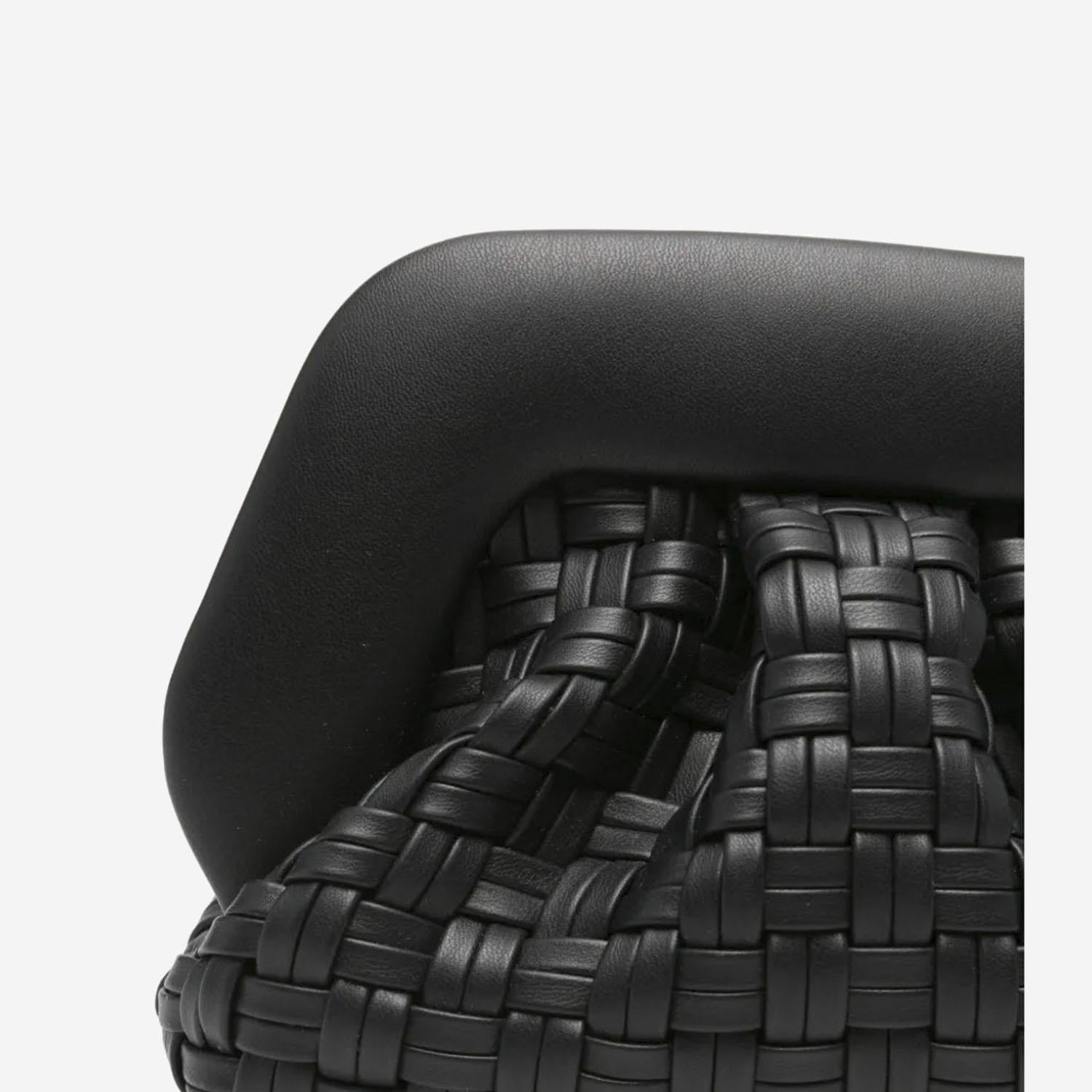 BORSA GEA IN TESSUTO VEGANO TMFW25GMW1 BLACK THEMOIRè 