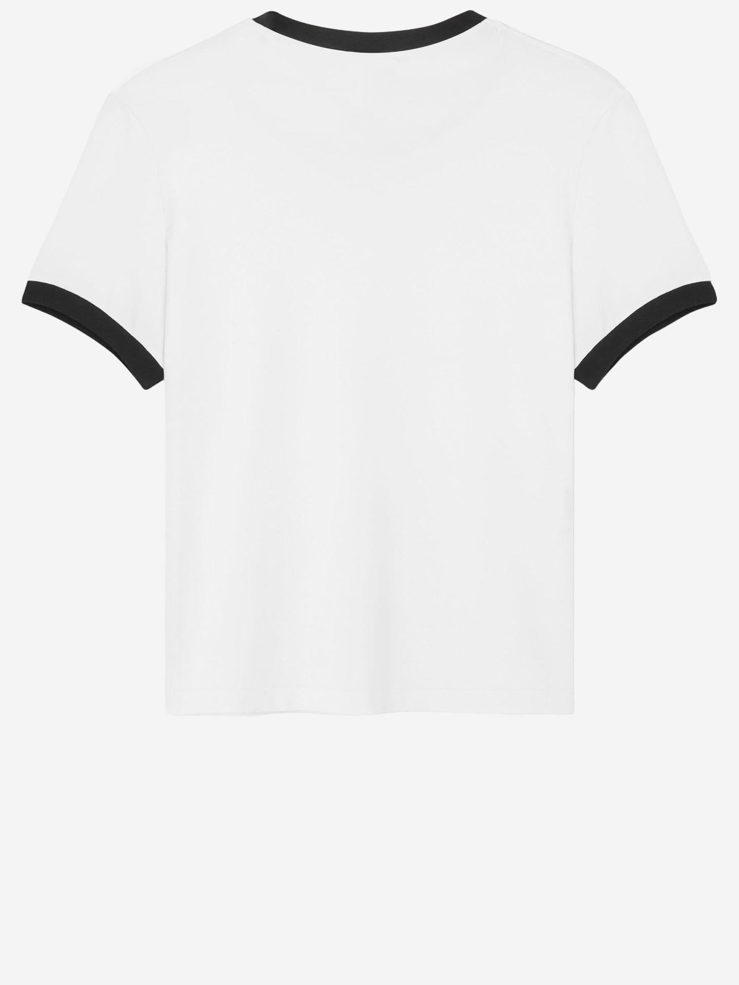 T-SHIRT IN VISCOSA STRETCH 1022656 1A166852W020 VERSACE 