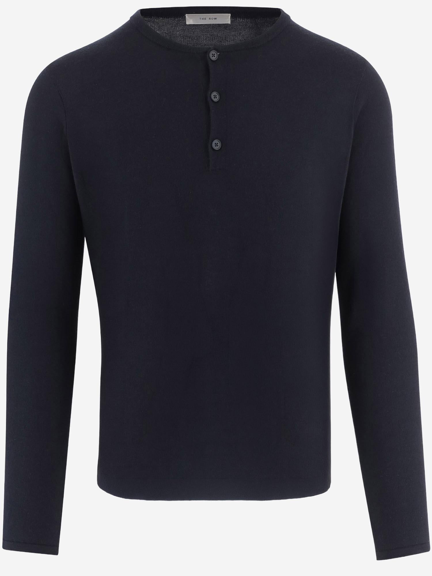 MAGLIA AYAN IN CASHMERE E SETA 1446Y546 DRN THE ROW 