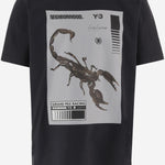 T-SHIRT ADIDAS Y-3 X NEIGHBORHOOD X DAINESE IN COTONE KC8823 BLACK/GRANIT ADIDAS Y3 X NBDH X DAINESE 