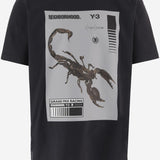 T-SHIRT ADIDAS Y-3 X NEIGHBORHOOD X DAINESE IN COTONE KC8823 BLACK/GRANIT ADIDAS Y3 X NBDH X DAINESE 