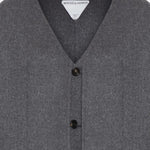 GILET MULTISTRATO IN LANA 835294 V4CB01307 BOTTEGA VENETA 