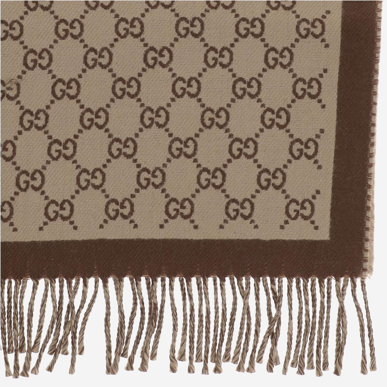 Sciarpa in jacquard di lana GG 835534 3G2009865 GUCCI 