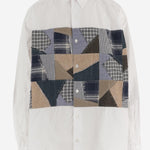 CAMICIA PATCHWORK IN COTONE HPB020W25 2 HOMME 