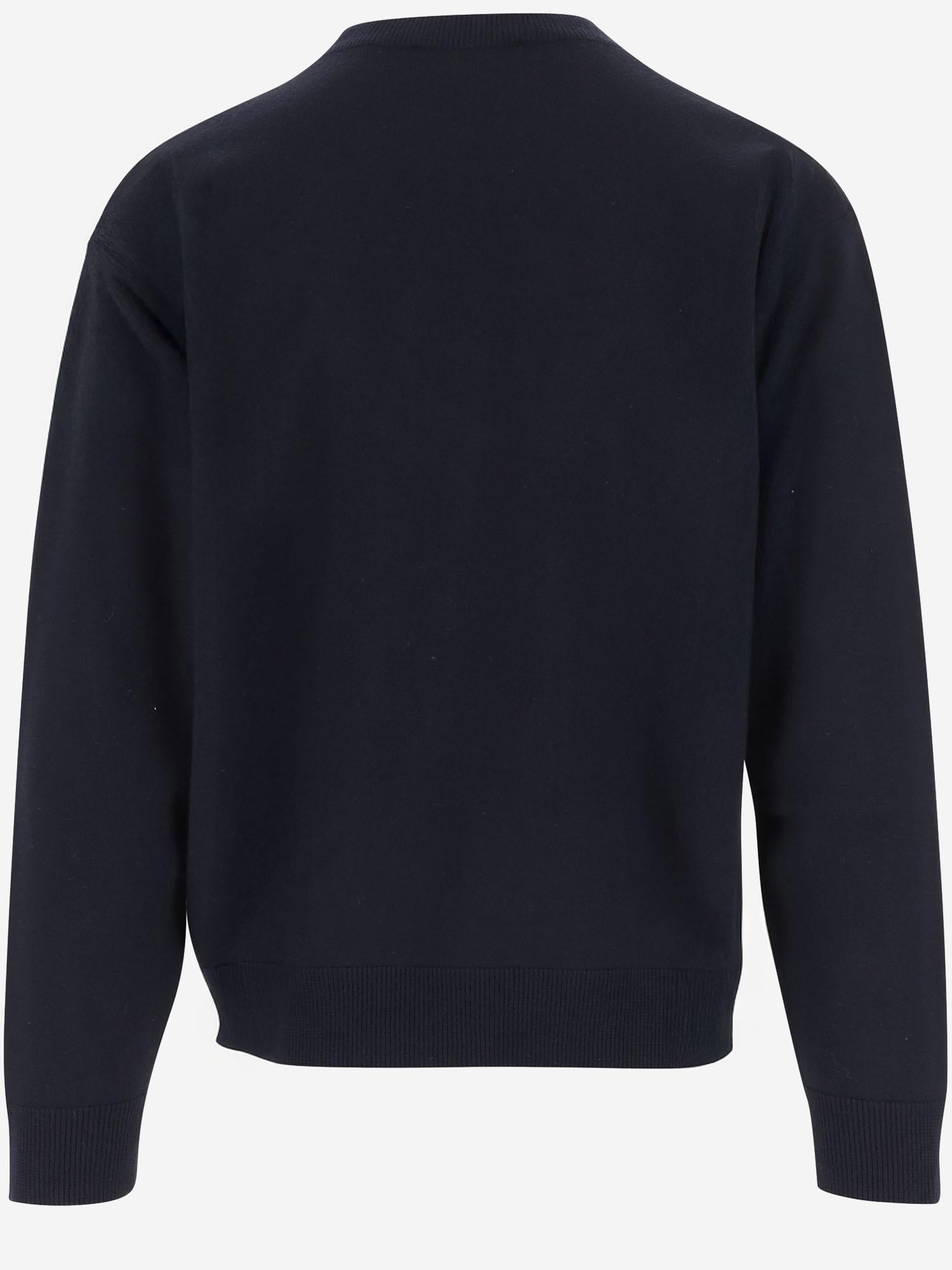 PULLOVER IN LANA CON LOGO S74HA1552 D13142477 DSQUARED2 