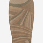 GONNA IN NYLON STRETCH CON STAMPA IRIDE 5UJV11 5U867993 EMILIO PUCCI 