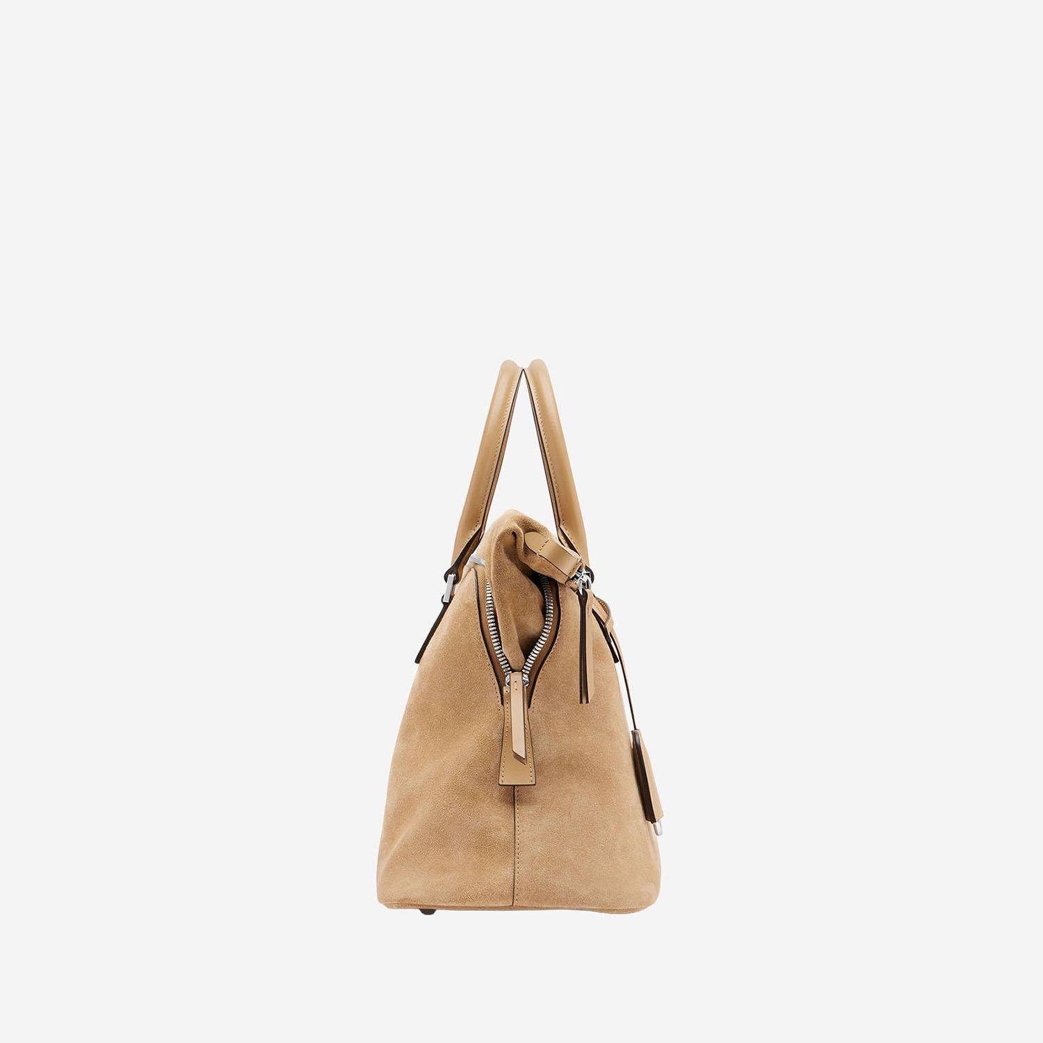 BORSA 5AC IN PELLE SCAMOSCIATA SB1WG0084 P8829HB316 MAISON MARGIELA 