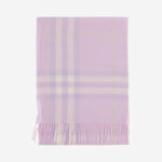 SCIARPA IN CASHMERE CON MOTIVO CHECK 8112651 FONDANTPINK BURBERRY 
