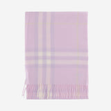 SCIARPA IN CASHMERE CON MOTIVO CHECK 8112651 FONDANTPINK BURBERRY 