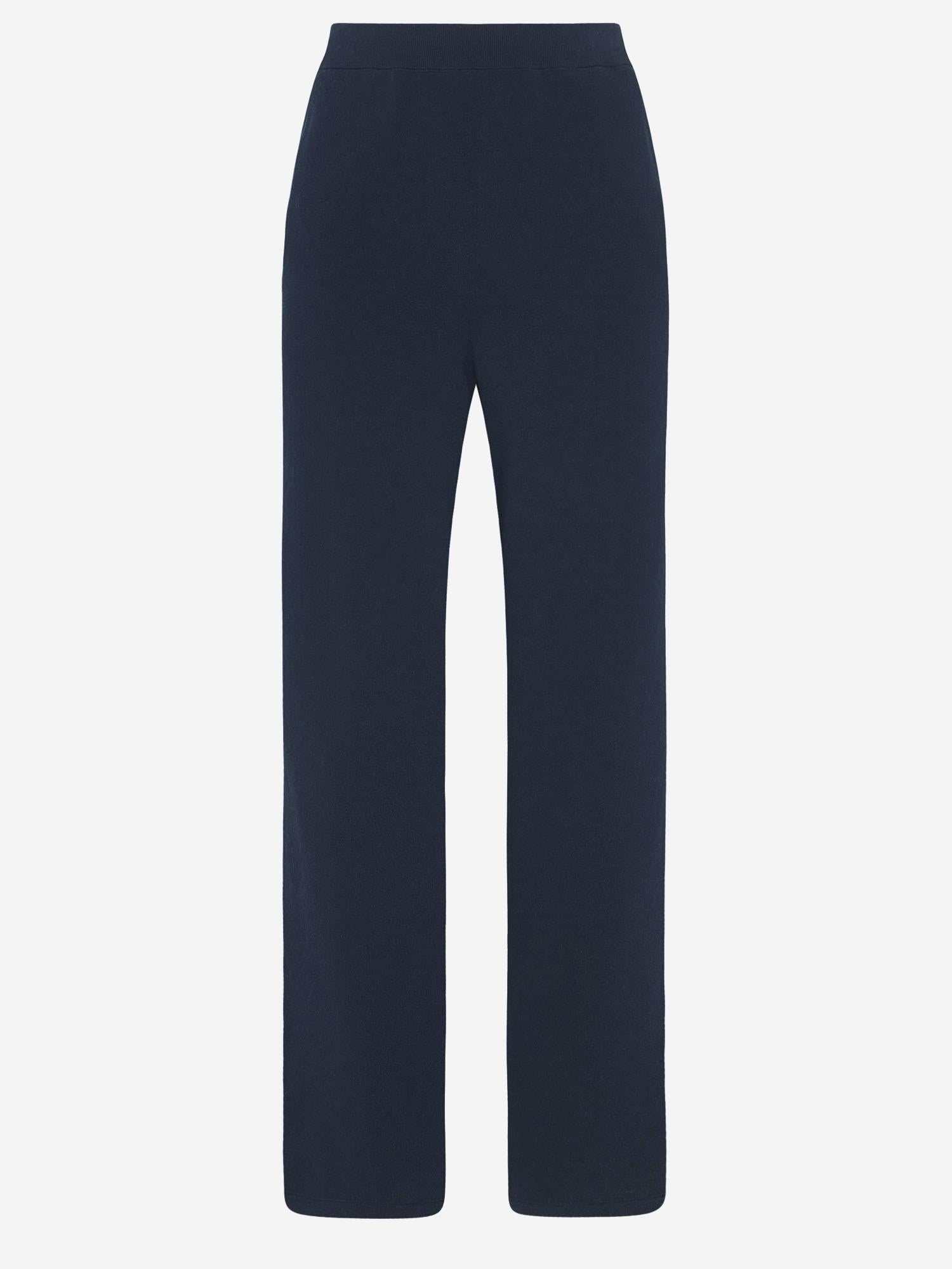 PANTALONI KORIONA IN SETA 9093Y901 NVY THE ROW 