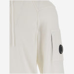 FELPA SEA ISLAND IN COTONE CON LOGO 18CMKN074A004037A 103 CP COMPANY 