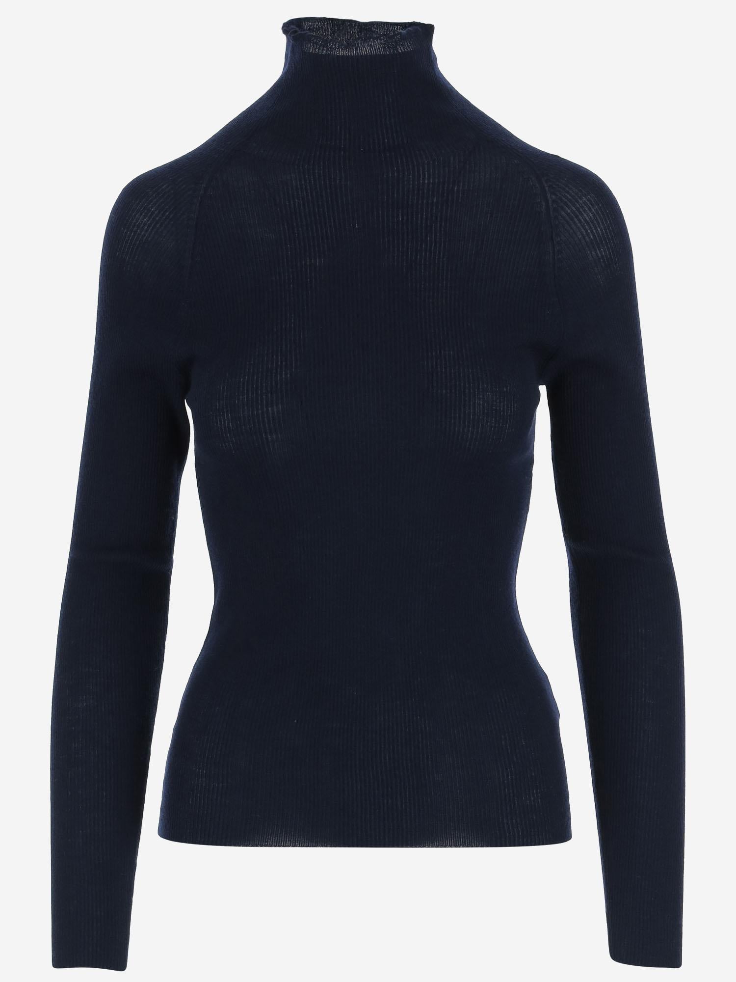 MAGLIA IN LANA A COSTE 3369D608 10099 ASPESI 